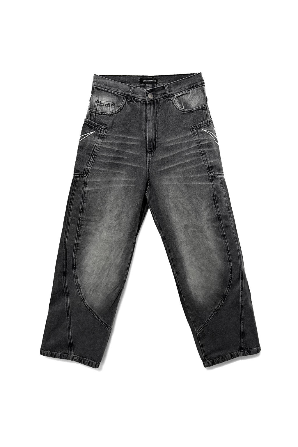 KENDRI - JEANS BAGGY BORDADO ESTRELLA