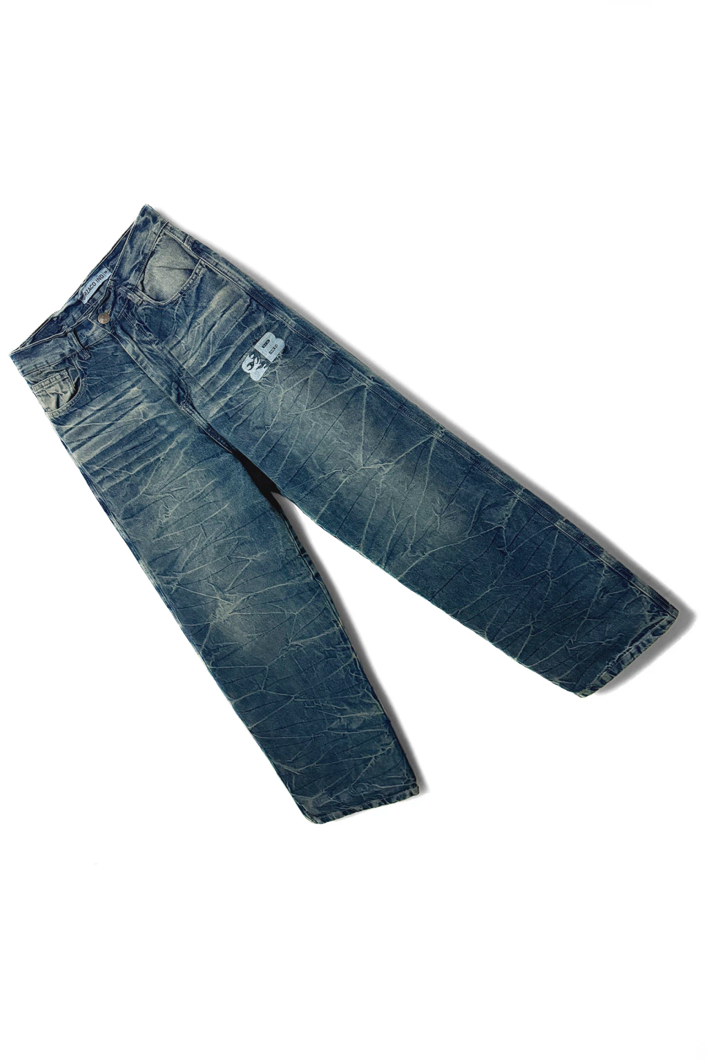 OUT 2.0 - JEAN BAGGY CON BORDADO