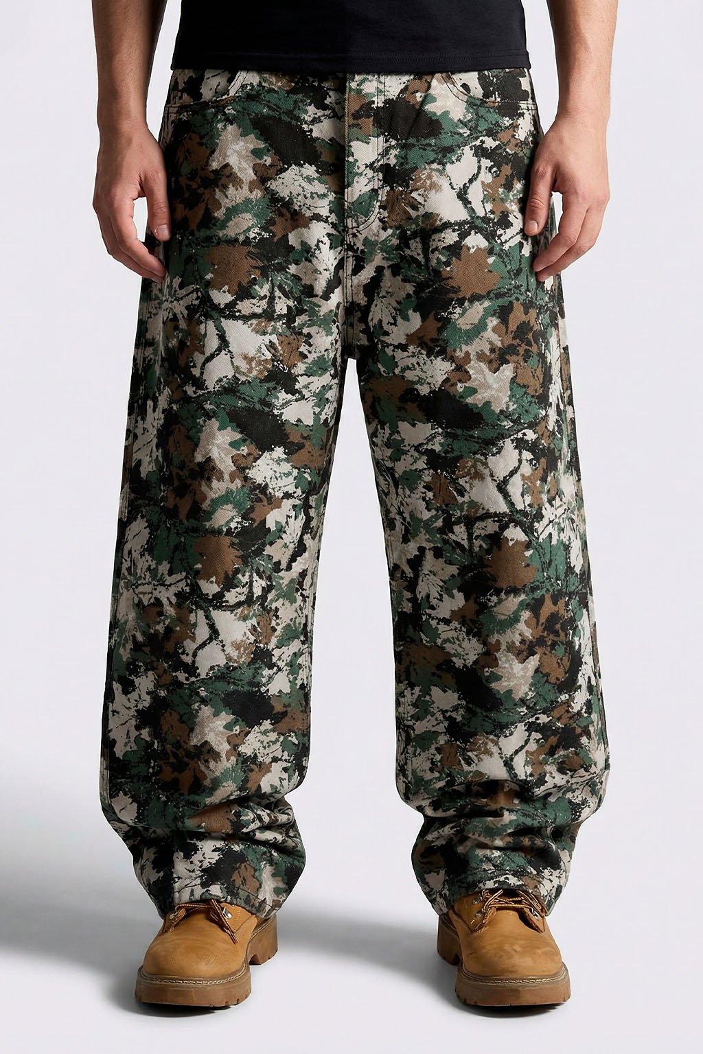 CAMO - BAGGY GABARDINA