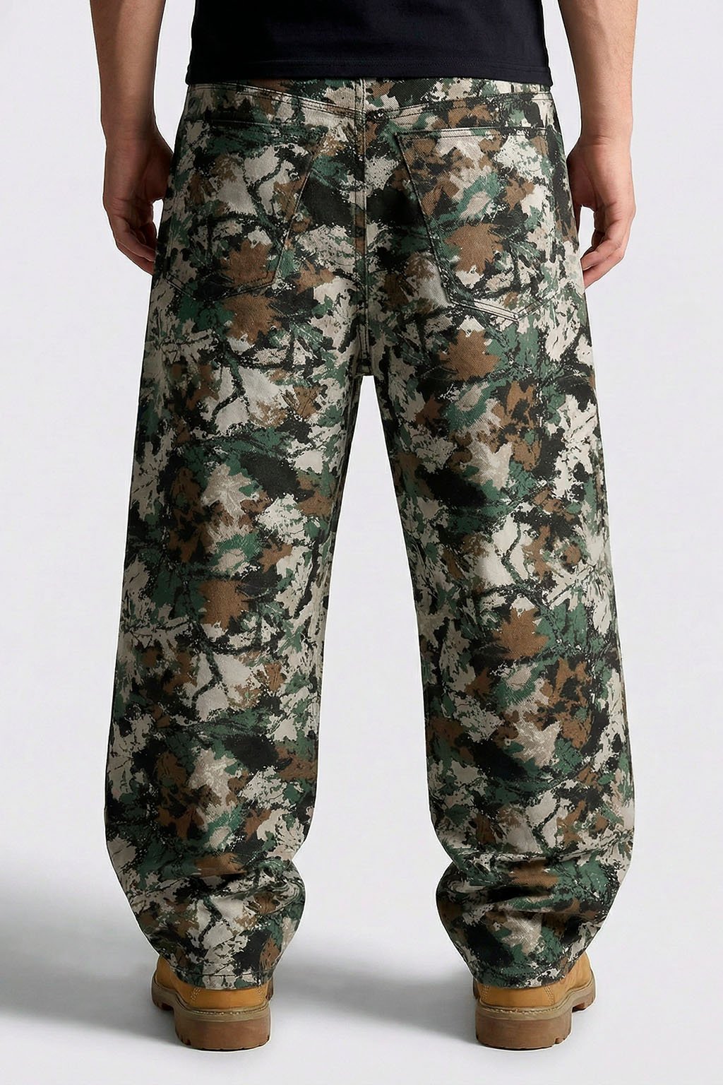 CAMO - BAGGY GABARDINA
