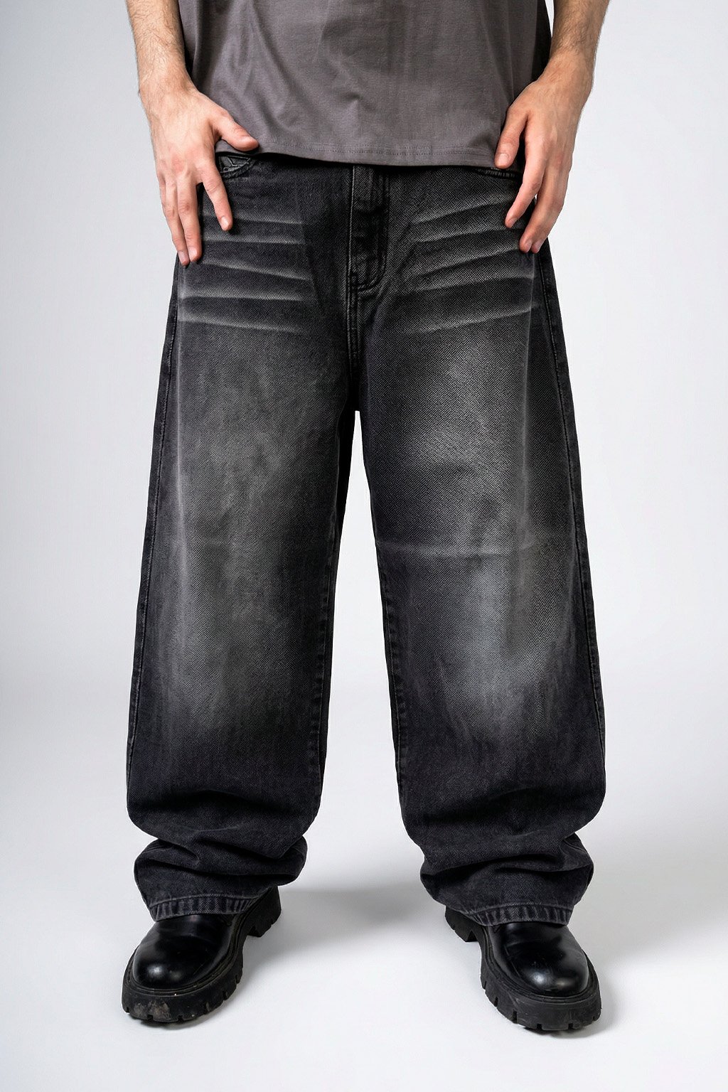 SKULL 2.0 - JEAN BAGGY BORDADO