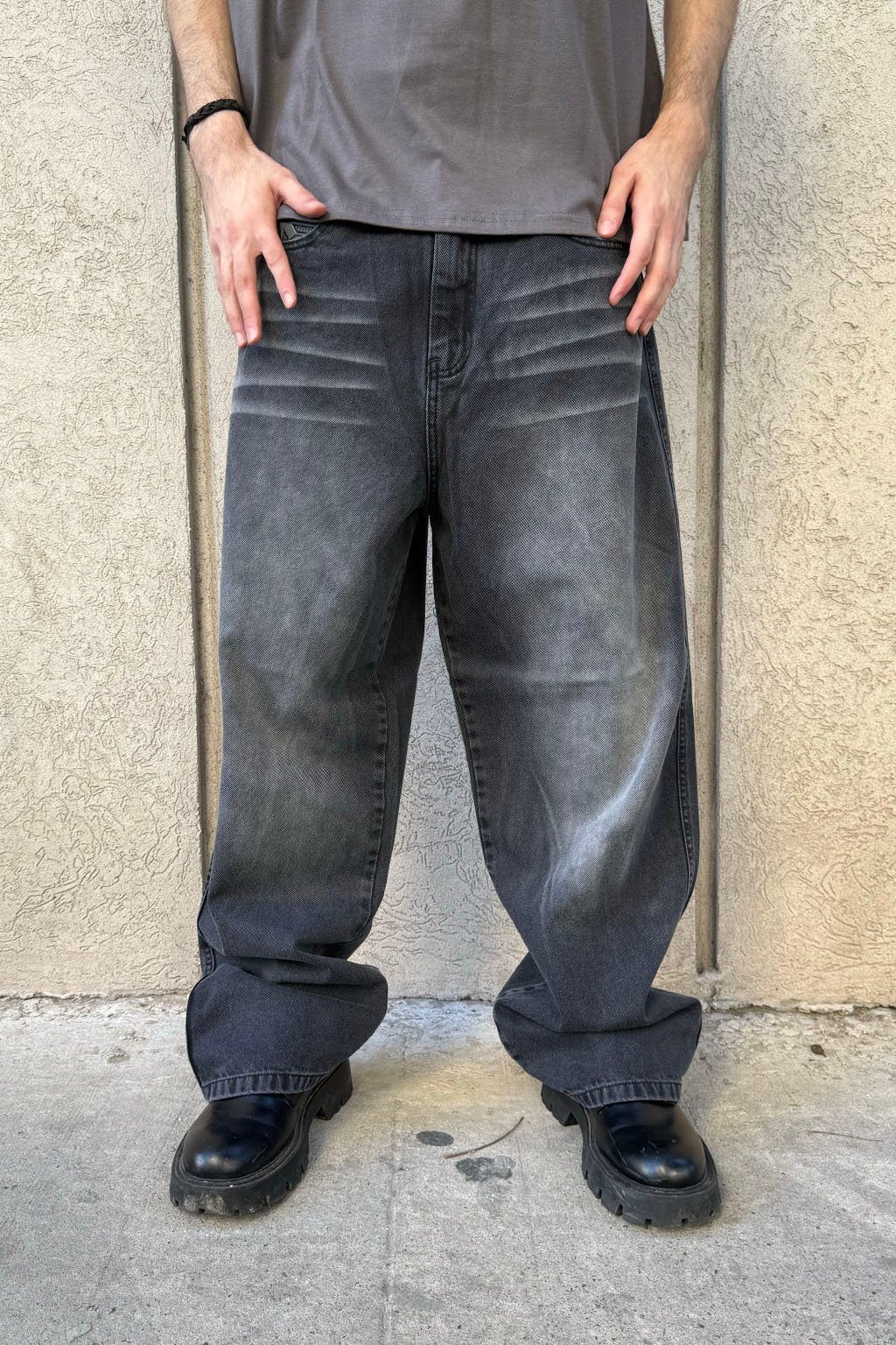 SKULL 2.0 - JEAN BAGGY BORDADO