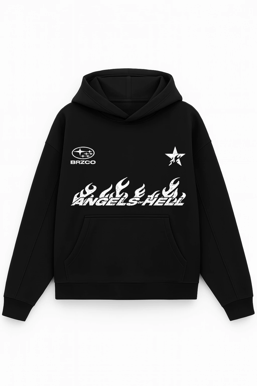1 ANGELS - HOODIE FRIZADO BOXY