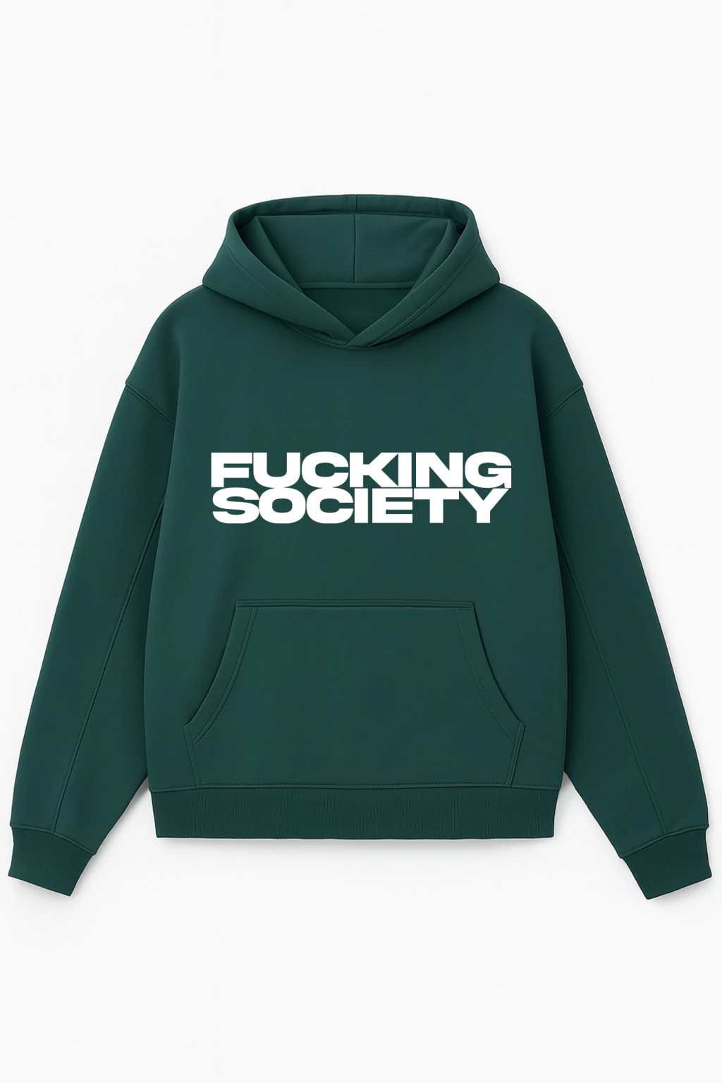 1 SOCIETY - HOODIE FRIZADO BOXY