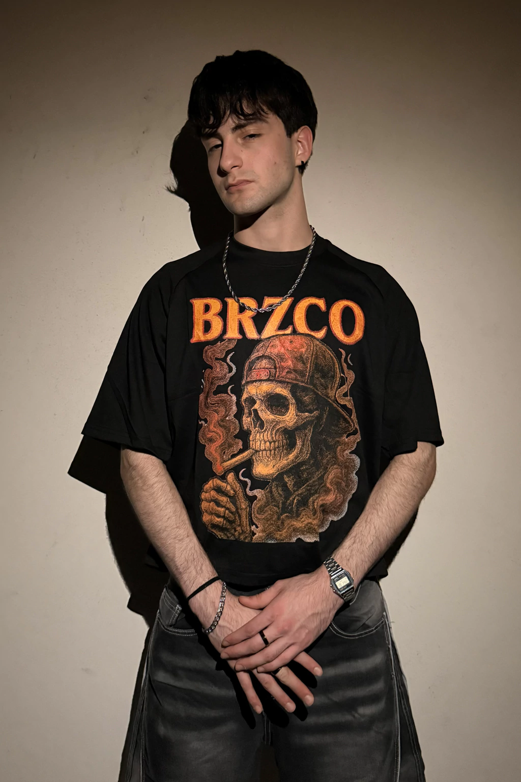 INFERNO - REMERA RANGLAN BOXY