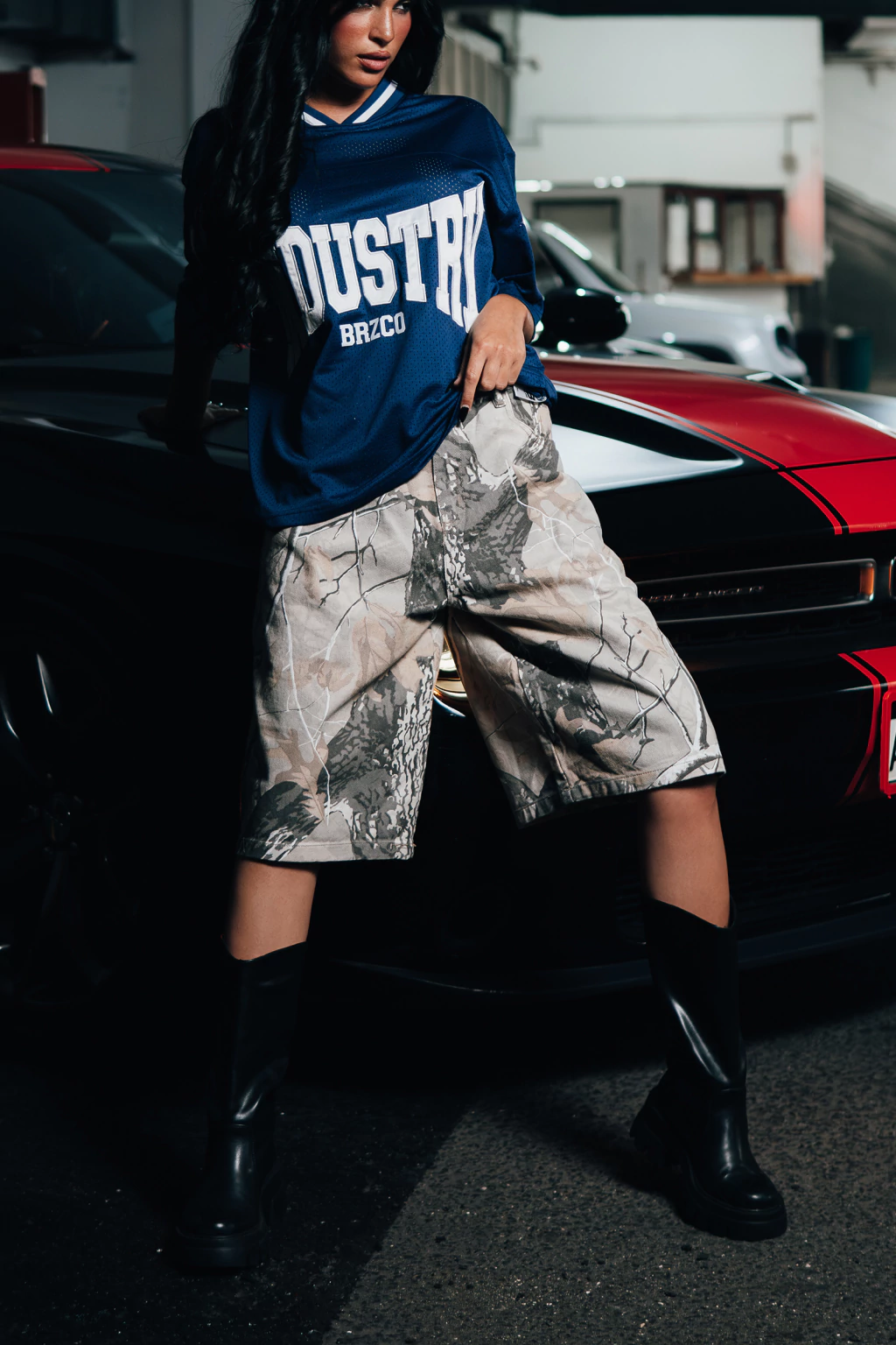 OTOÑAL - BERMUDA GABARDINA