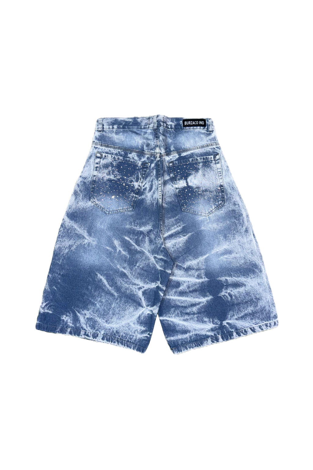 2 CLOUD - BERMUDA JORT CON APLIQUE