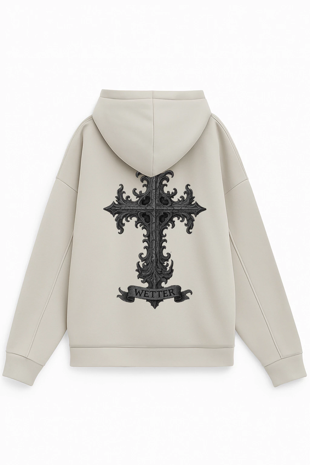 CRUZ - HOODIE FRIZADO BOXY