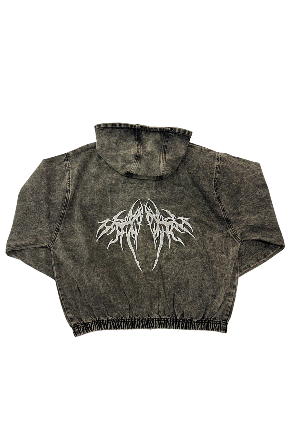 BRONZ - CAMPERA JEAN CON BORDADO