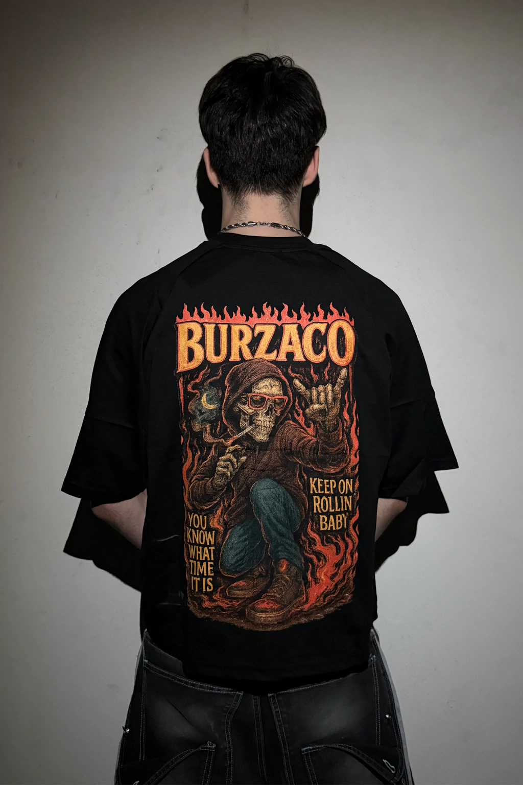 2 INFERNO - REMERA RANGLAN BOXY