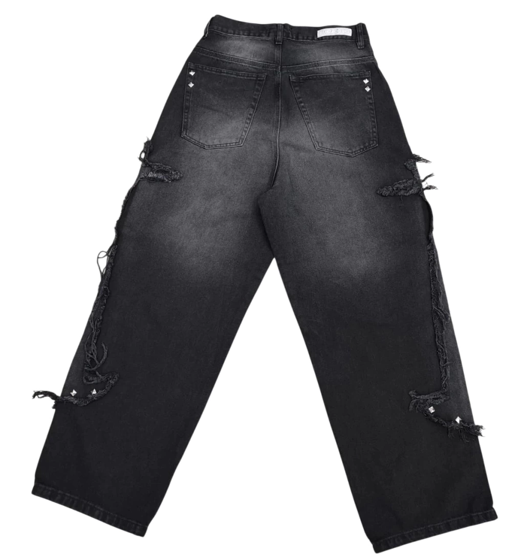 VALLEY - BAGGY JEAN CON APLIQUE