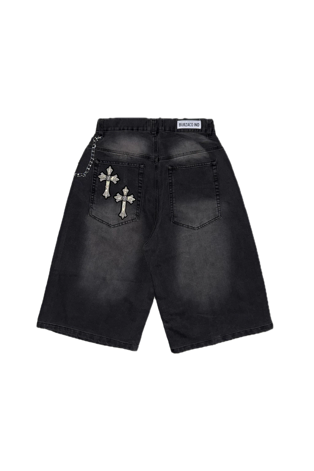 2 CRUCES - BERMUDA JORT CON CADENAS