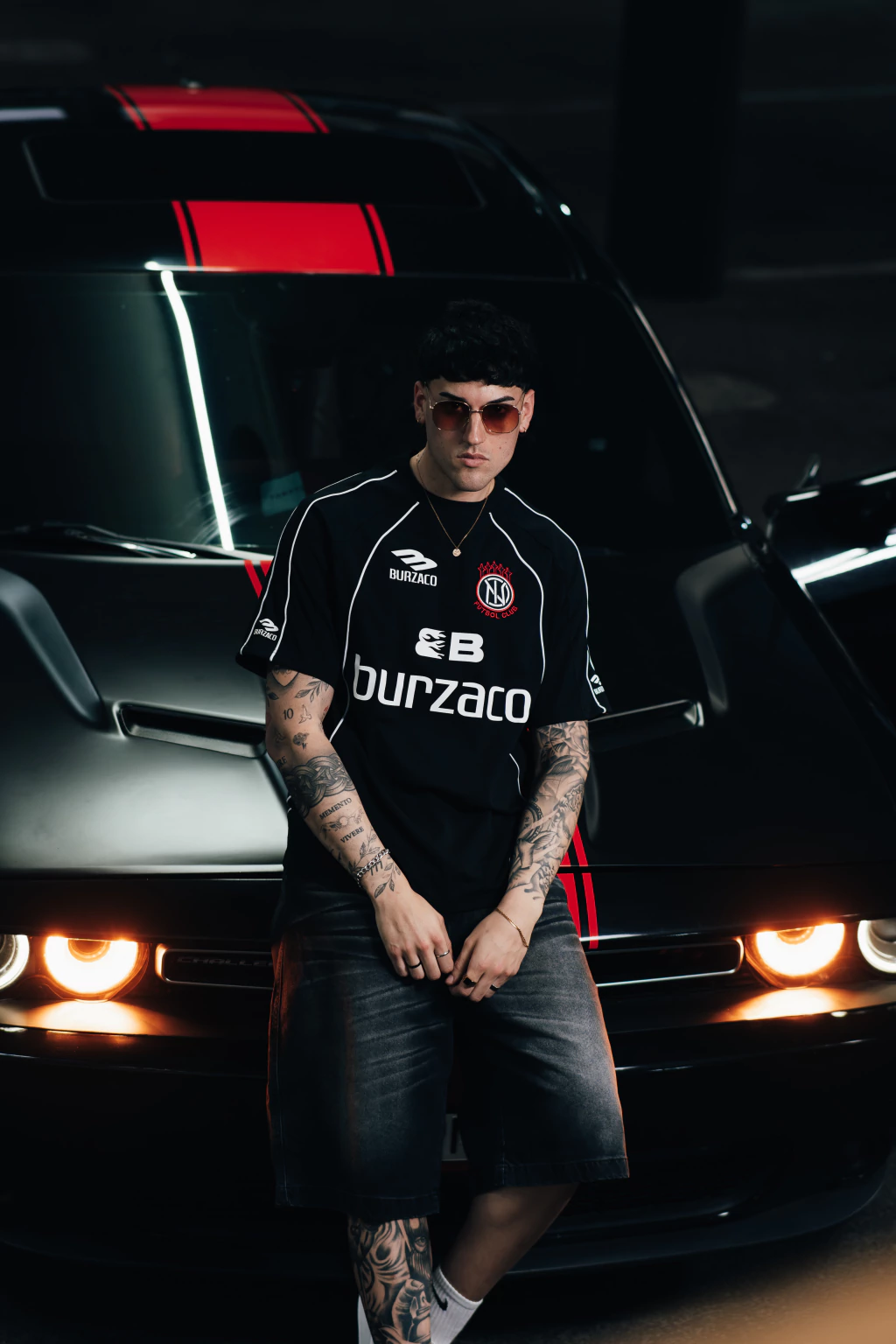 WL2566 - 01 - BURZACO FC - TSHIRT OVERSIZE