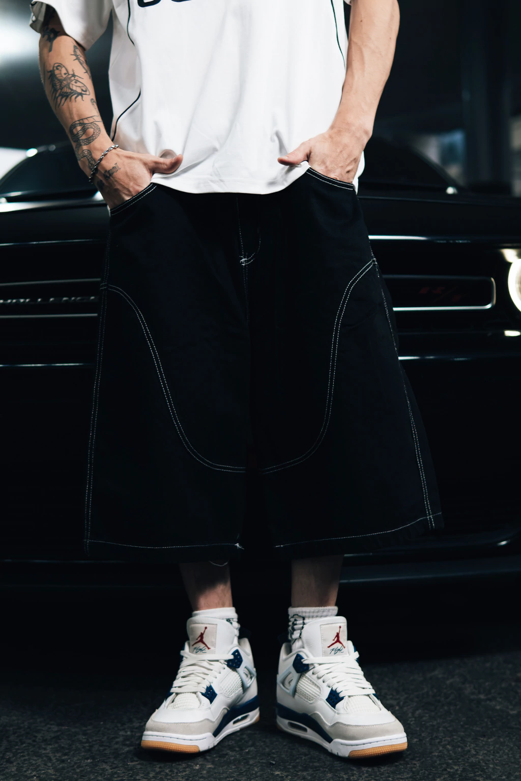 3 HELLSTAR - BERMUDA BORDADA