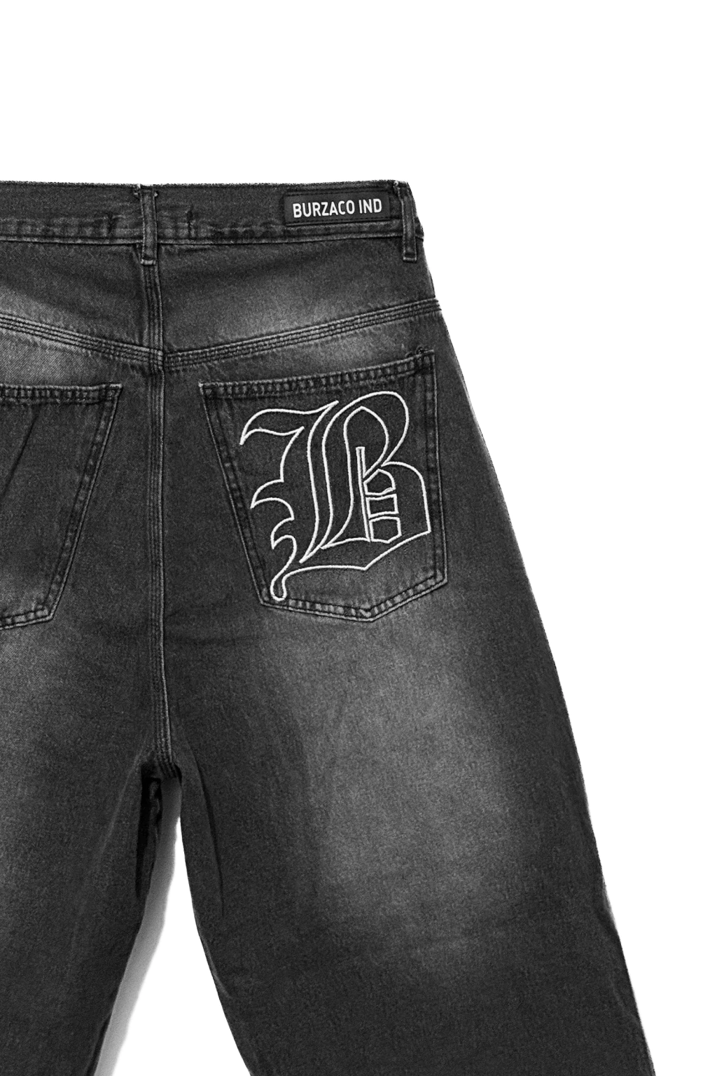 CRANIUM - BAGGY JEAN BORDADO