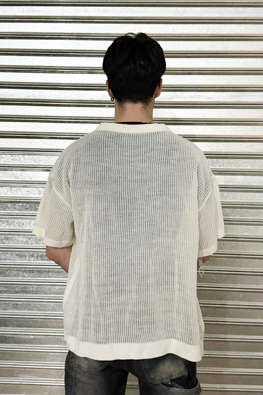IMPACT - REMERA KNIT OVERSIZE