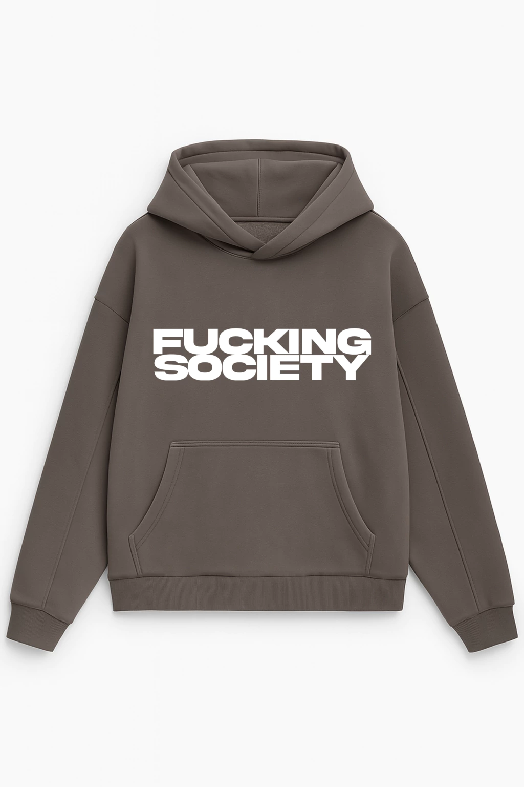SOCIETY - HOODIE FRIZADO BOXY