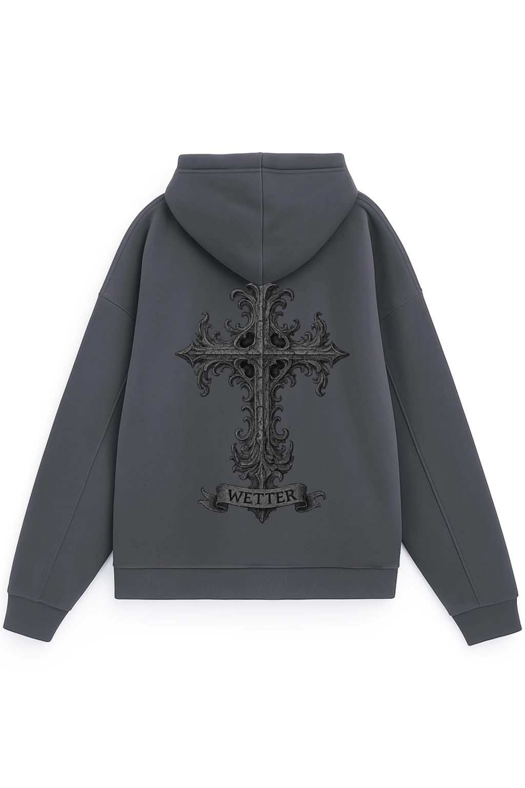 CRUZ - HOODIE FRIZADO BOXY