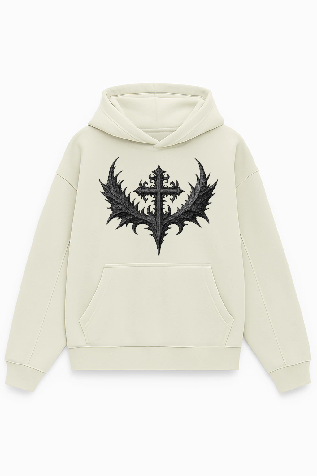CRUZ - HOODIE FRIZADO BOXY
