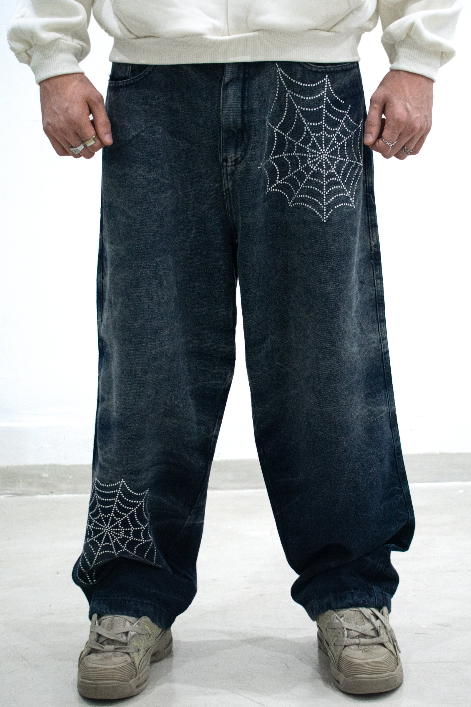 SPY - BAGGY JEAN CON STRASS