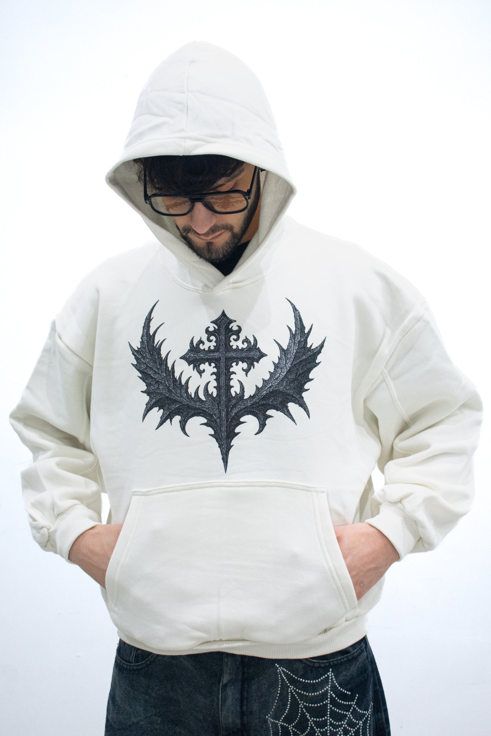 CRUZ - HOODIE FRIZADO BOXY