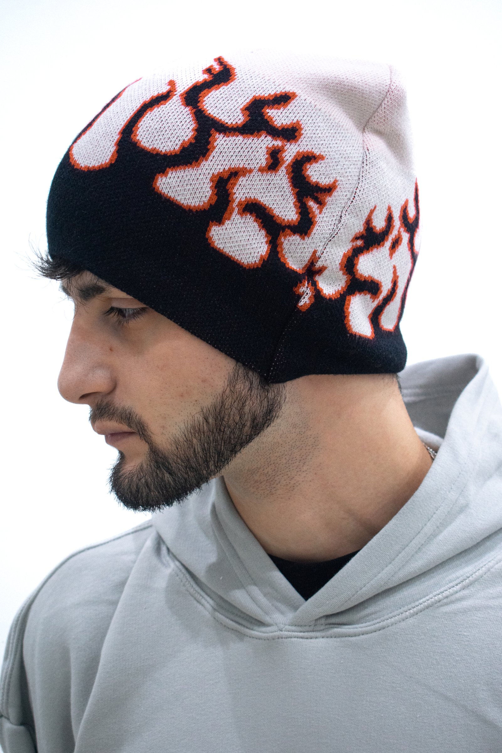 FIRE NEGRO - ROSA / GORRO