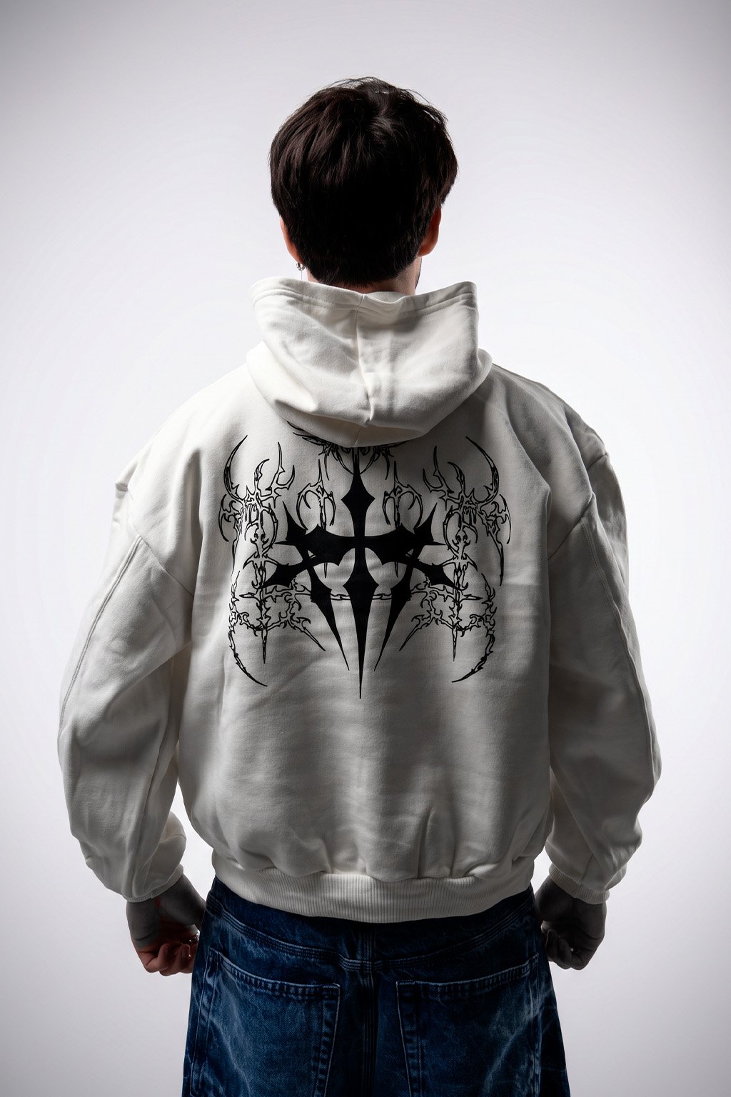 PAIN 2.0 - HOODIE FRIZADO BOXY