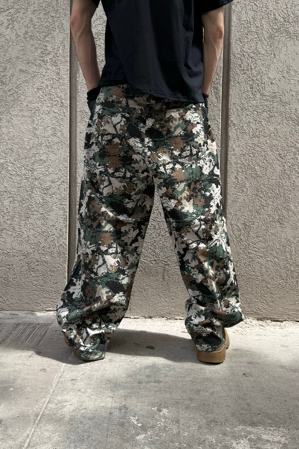 CAMO - BAGGY GABARDINA