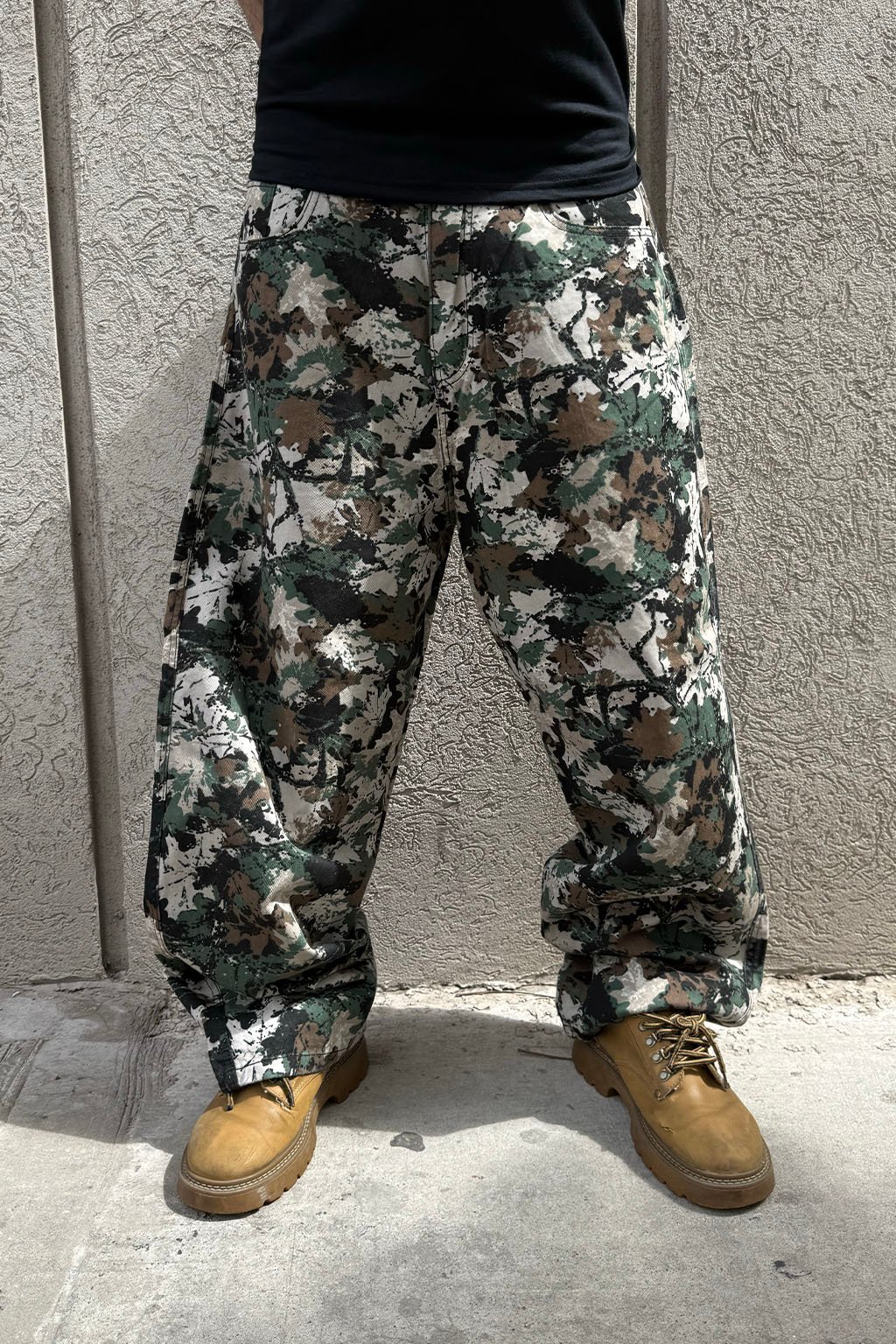 CAMO - BAGGY GABARDINA