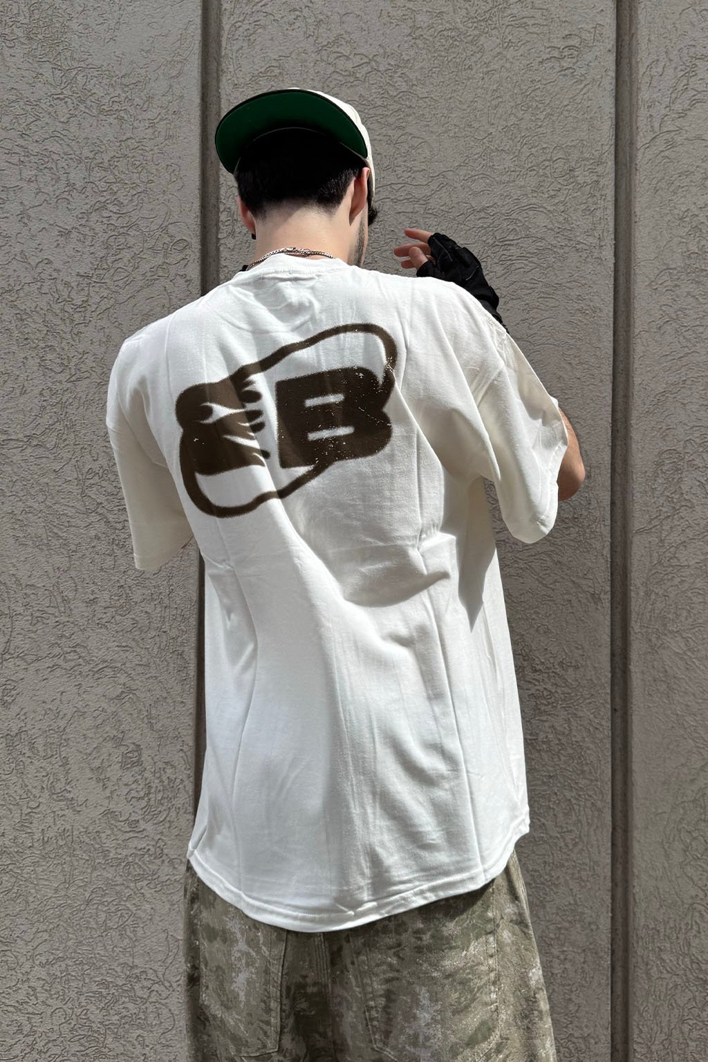 LOGO B - REMERA OVERSIZE