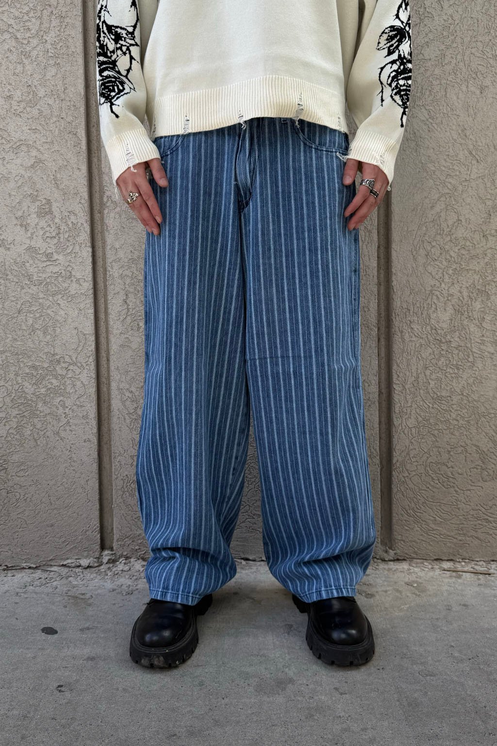 PATTERN - BAGGY PROMOCION CON DETALLES EN TELA