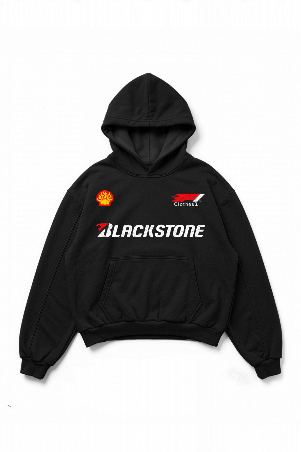 BLACKSTONE - HOODIE FRIZADO BOXY