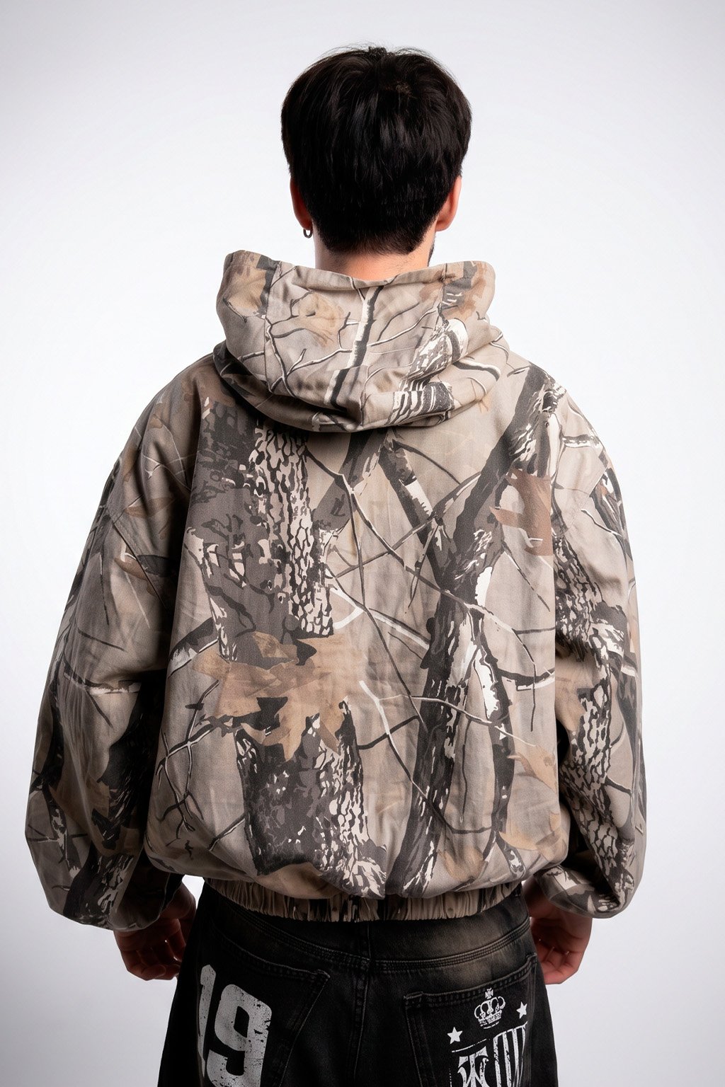 BOSQUE - HOODIE GABARDINA