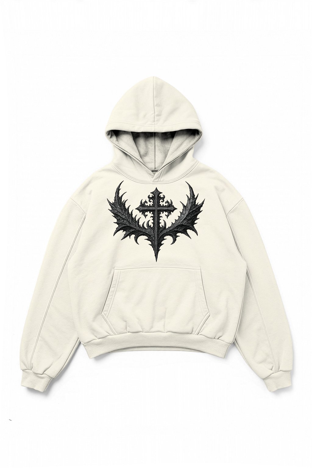 CRUZ - HOODIE FRIZADO BOXY