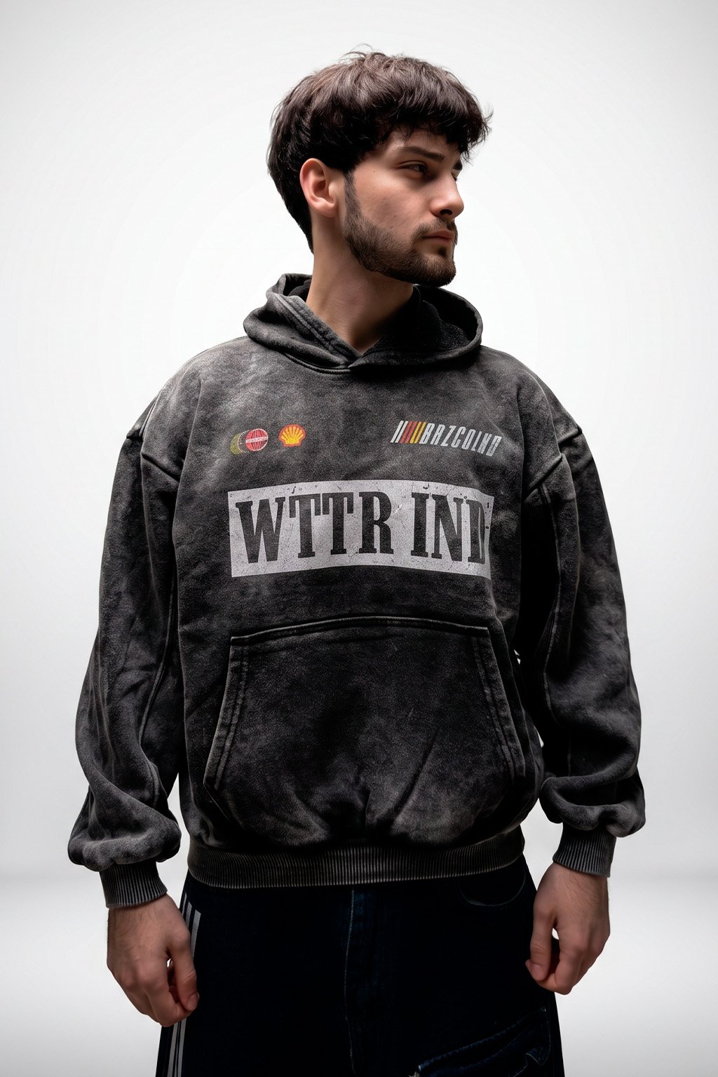 ALPINE- HOODIE FRIZADO BOXY