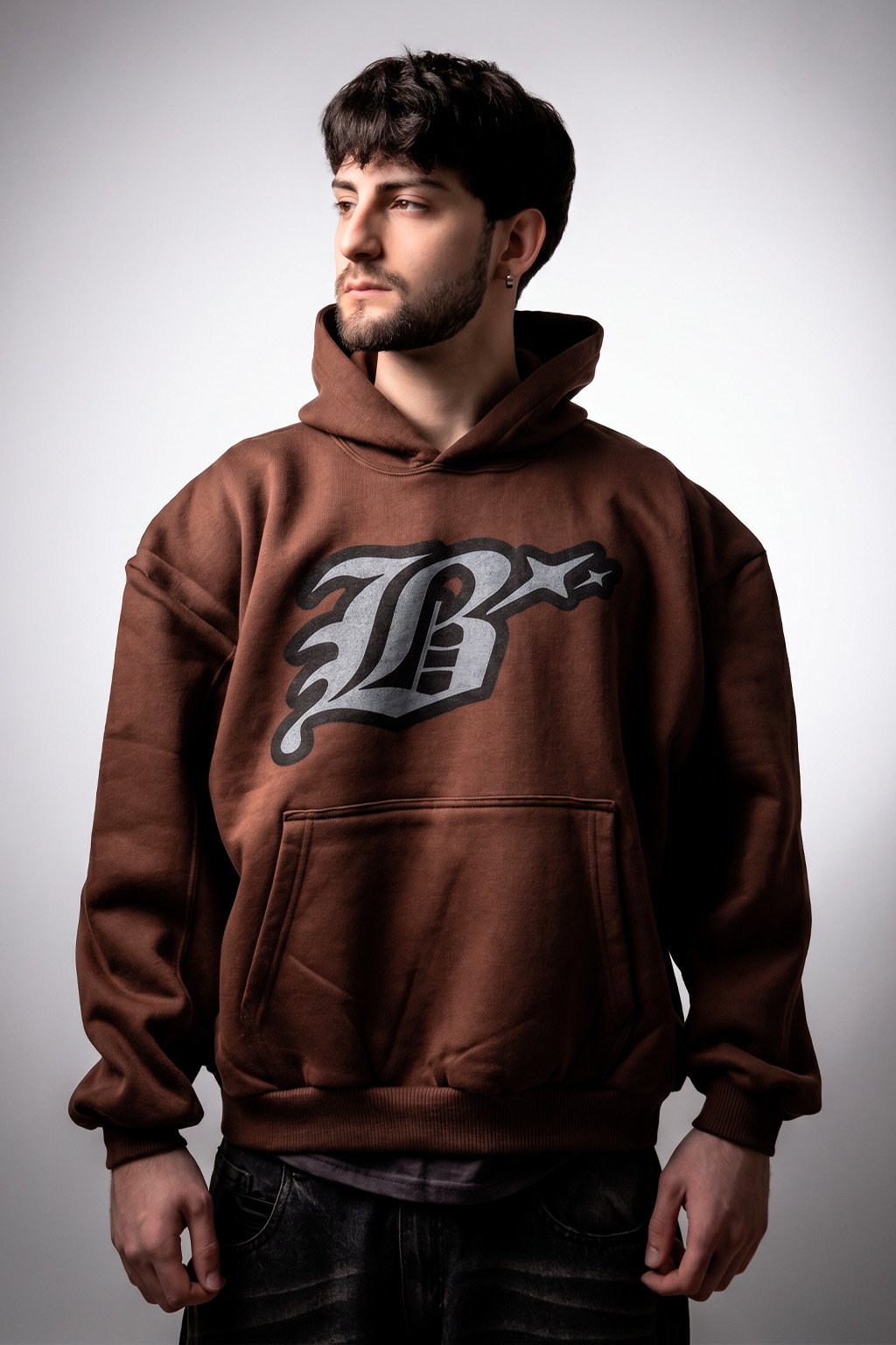 B STAR - HOODIE BOXY