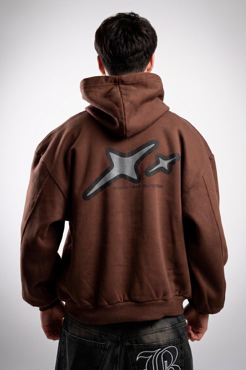B STAR - HOODIE BOXY
