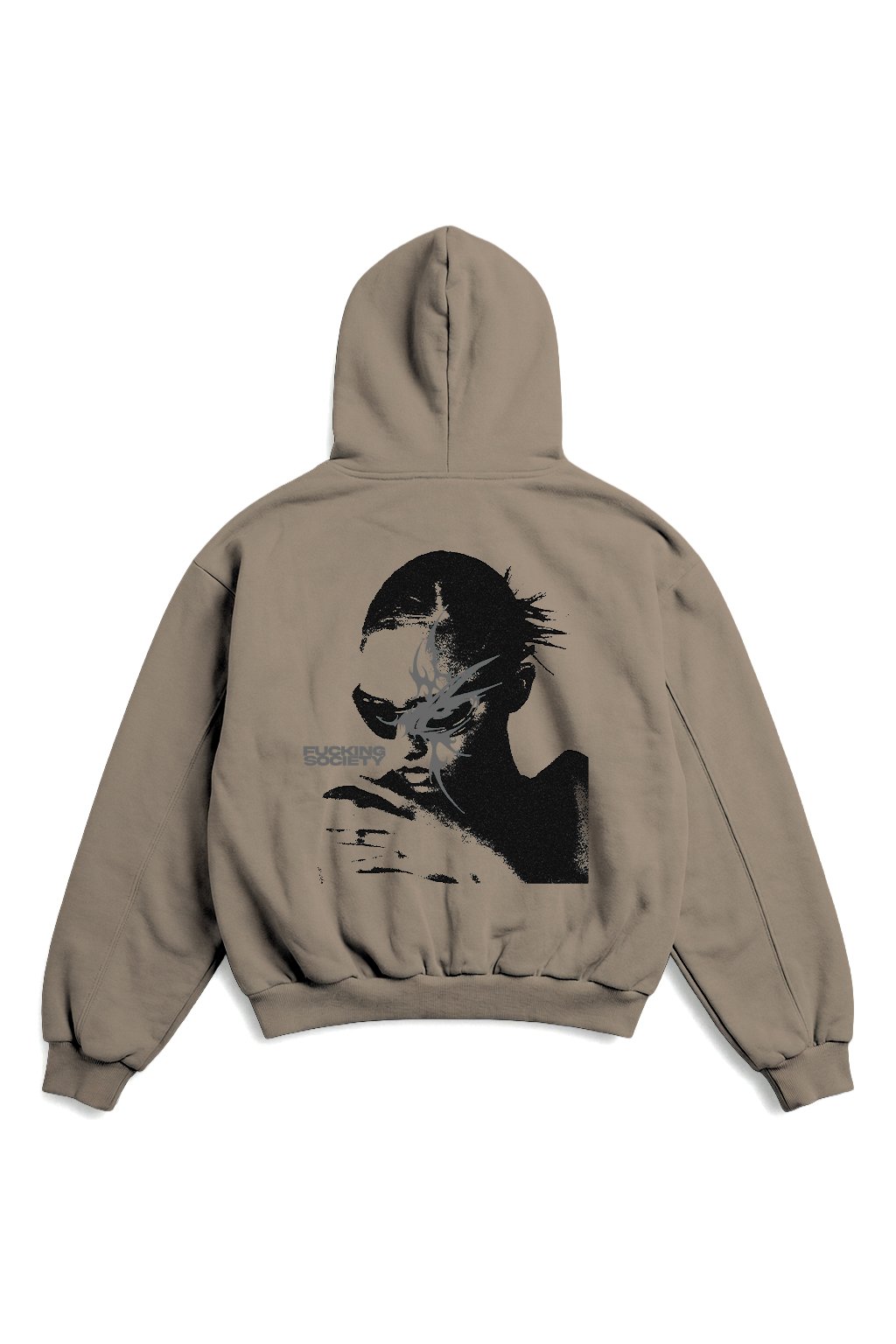 SOCIETY - HOODIE FRIZADO BOXY