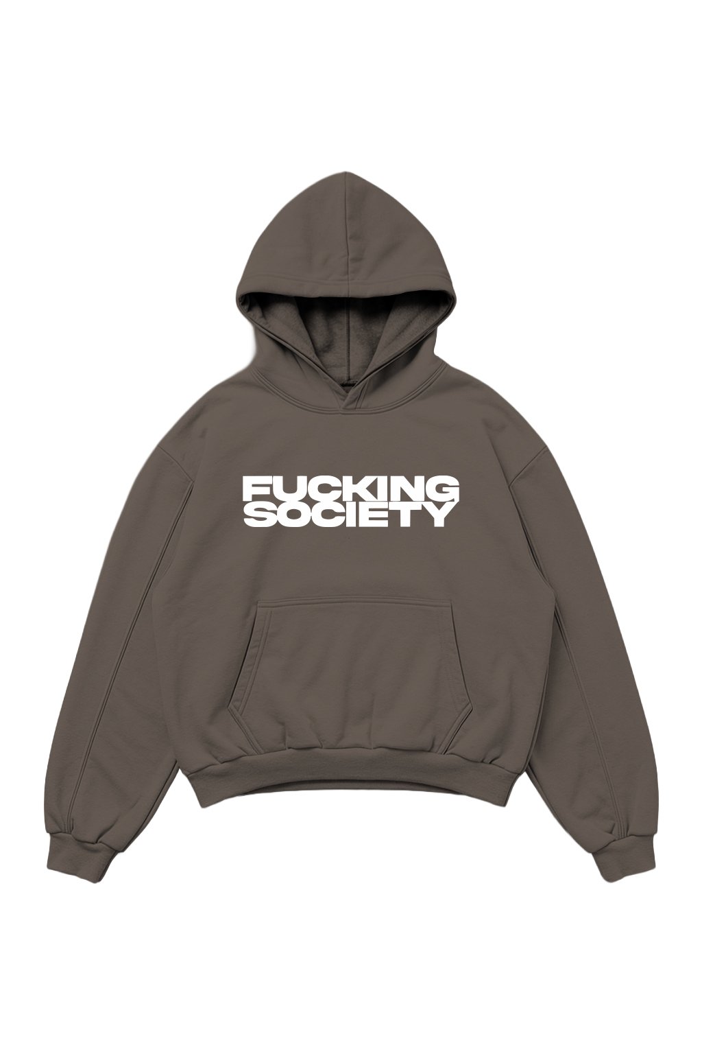 SOCIETY - HOODIE FRIZADO BOXY