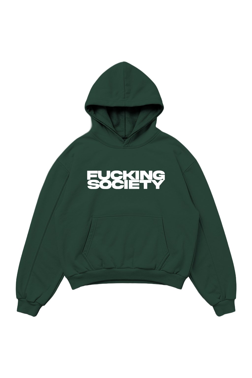 SOCIETY - HOODIE FRIZADO BOXY