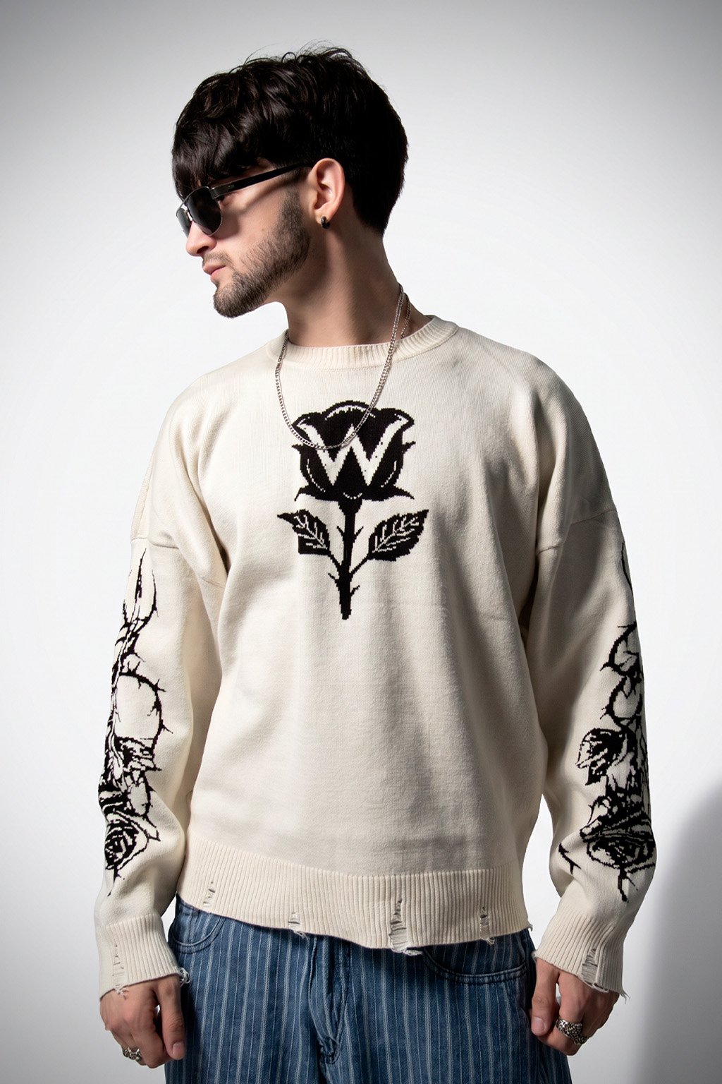 BLOSSOM - SWEATER ALTO GRAMAJE
