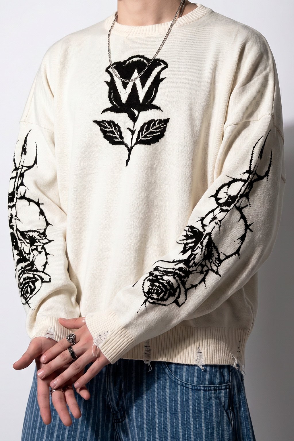 BLOSSOM - SWEATER ALTO GRAMAJE