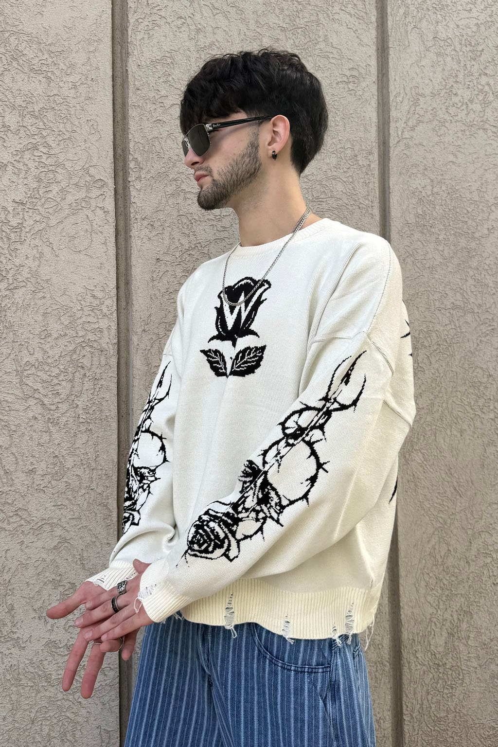 BLOSSOM - SWEATER ALTO GRAMAJE