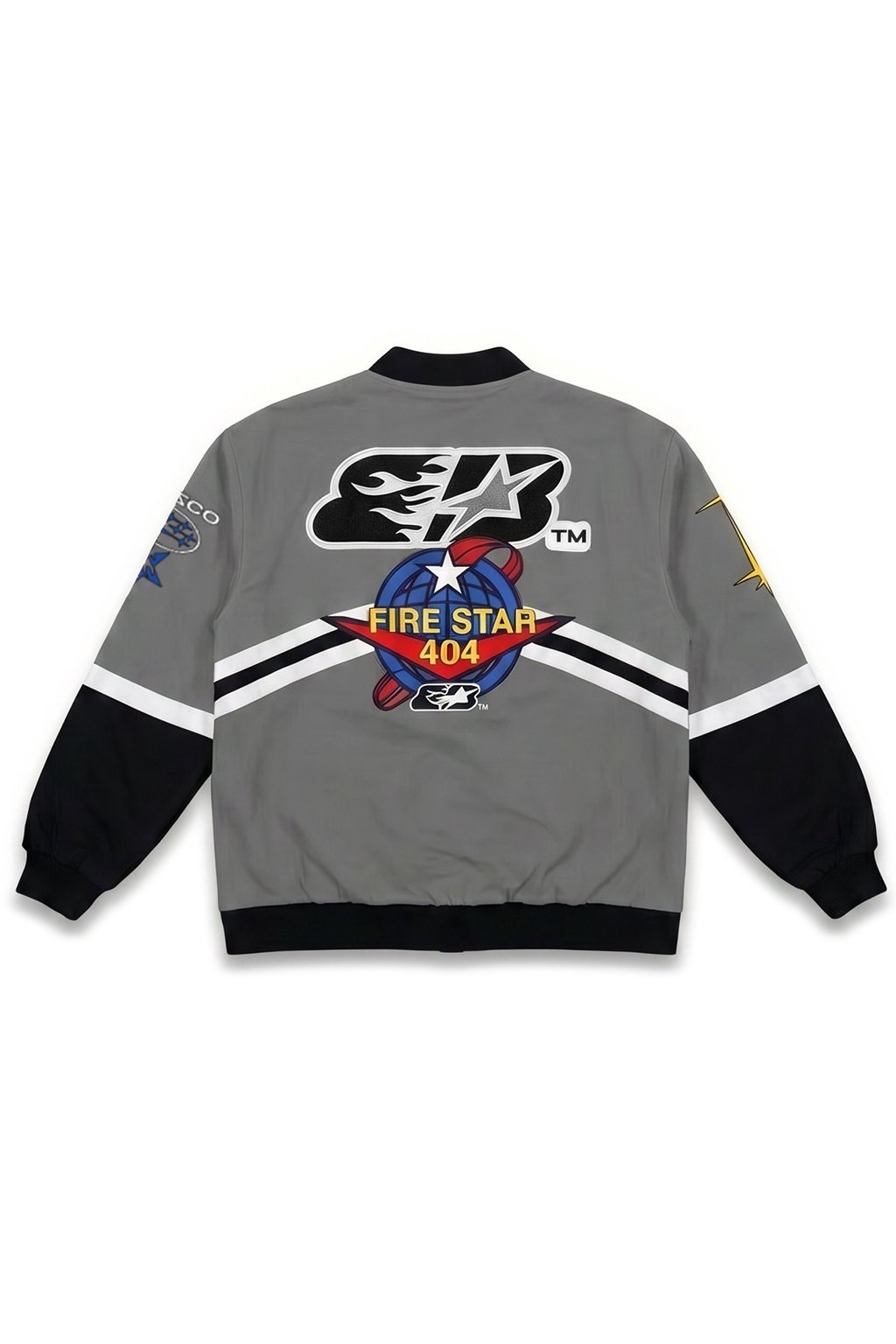 STAR - CAMPERA GABARDINA BORDADA