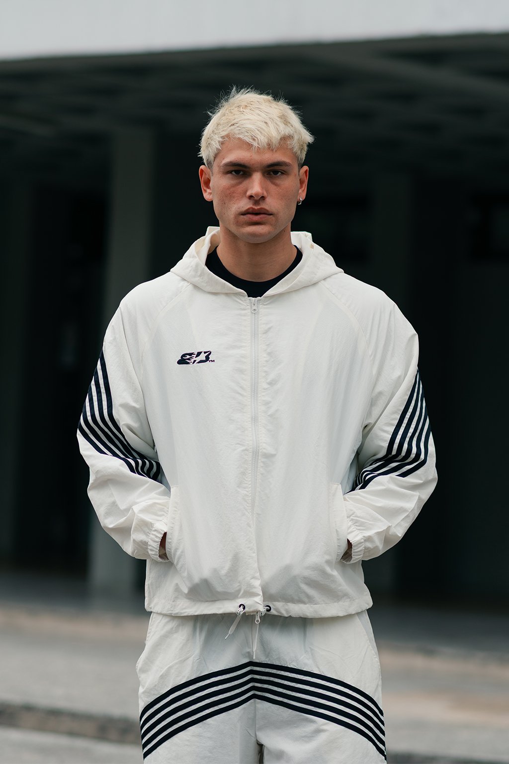 ZIP JAX CREMA ADELANTE WLI-7-1- TRACK JACKET GANG