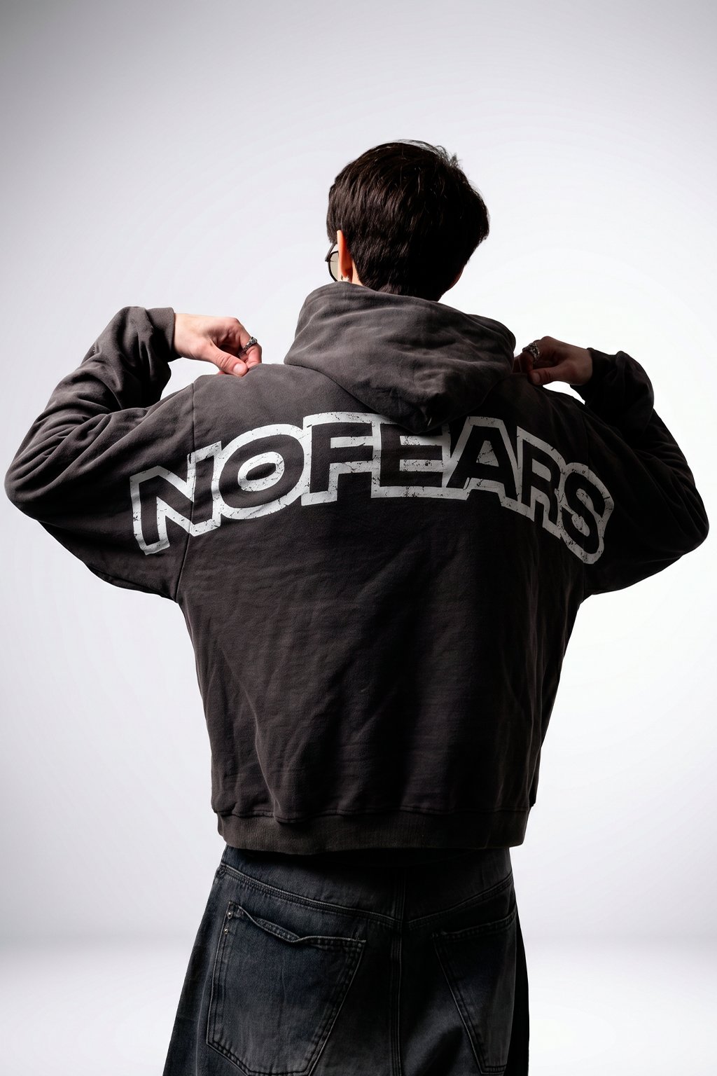 FEARS- HOODIE BOXYFIT RUSTICO