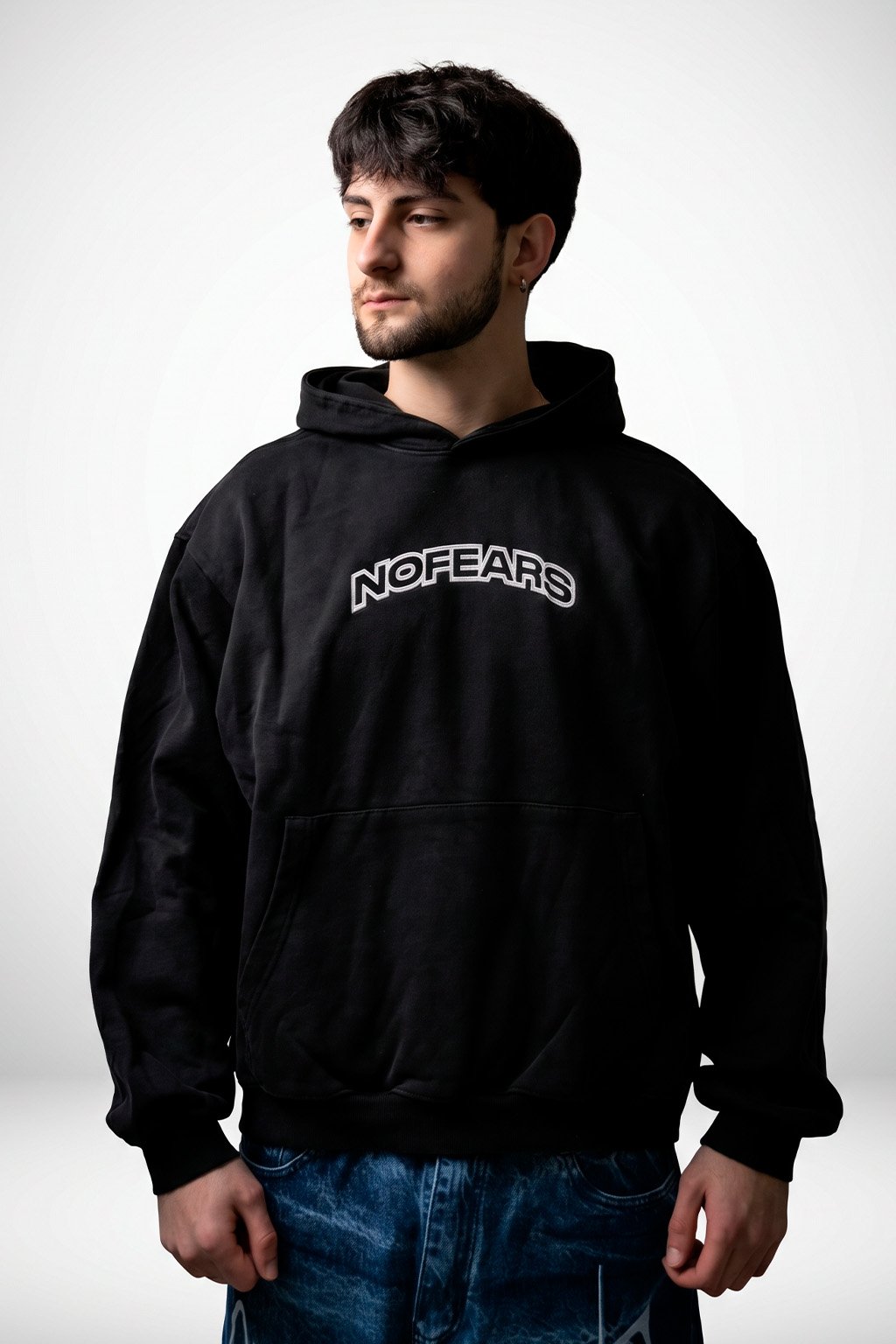 FEARS- HOODIE BOXYFIT RUSTICO