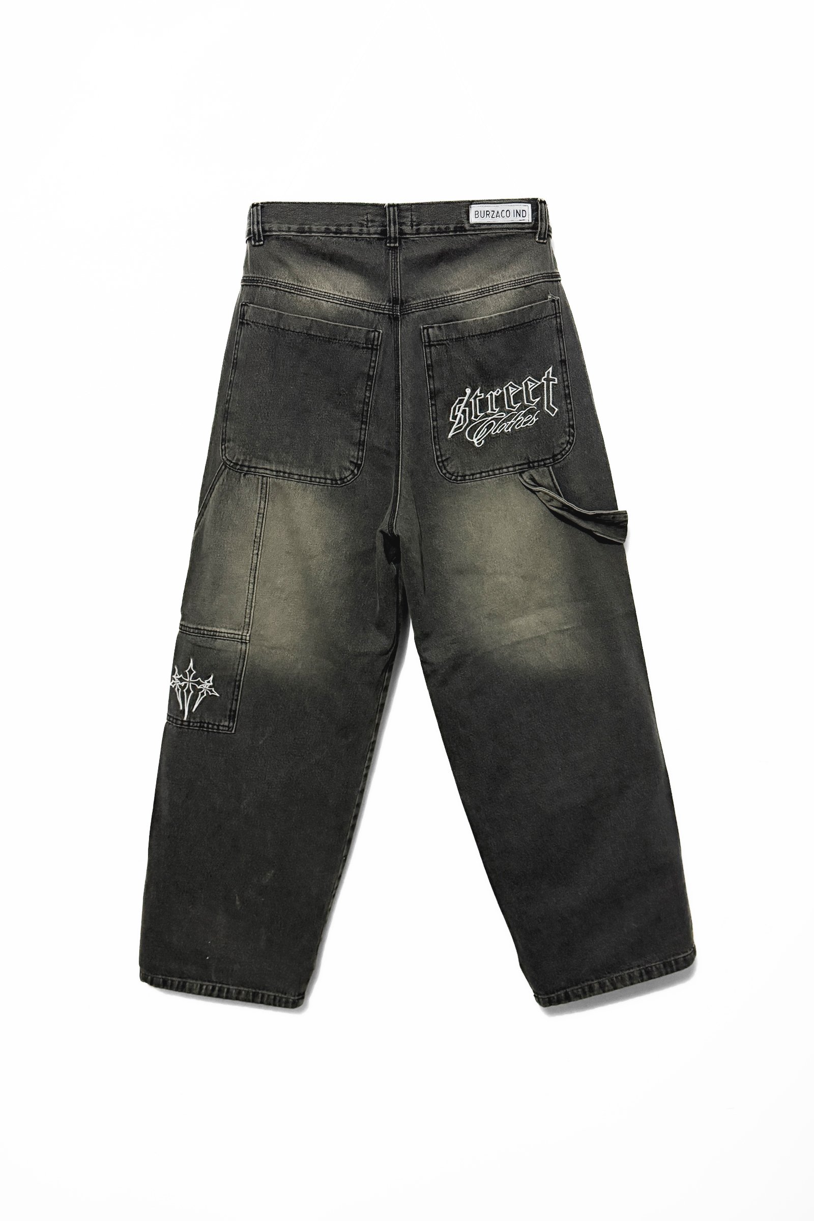 STREET 2.0 - JEANS CARPINTERO CON BORDADO