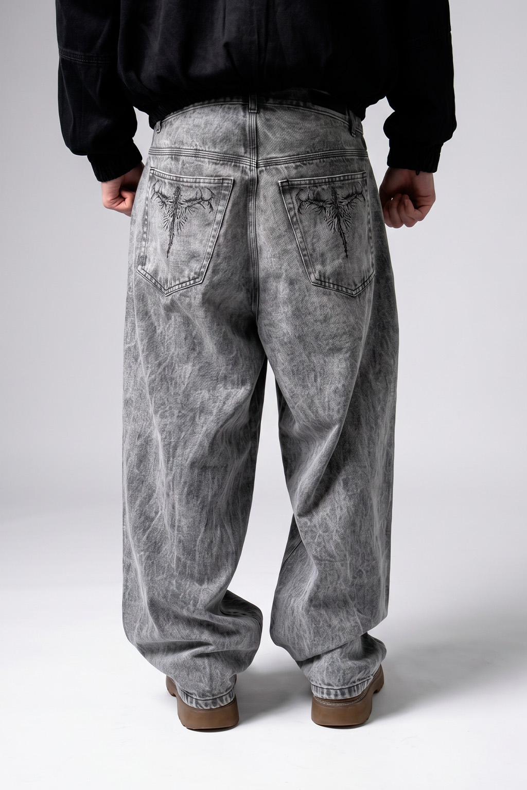 INVI - BAGGY CON STRASS