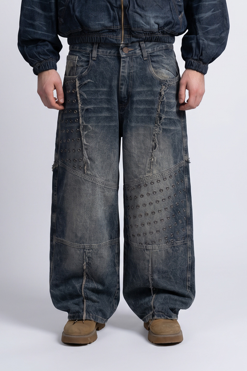 TRIP - BAGGY CON STRASS